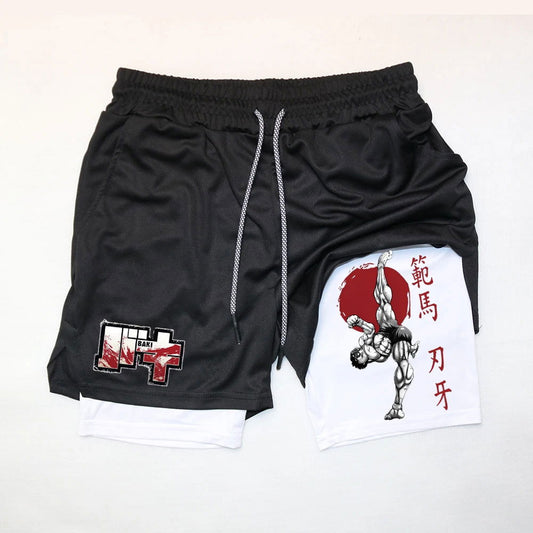 Short de Sport Baki - KOZAKI MANGA